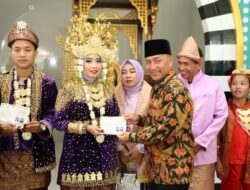 Pasangan Ini Kaget, Pj Bupati Muba Jadi Saksi Pernikahan Petugas Kebersihan