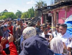 Wawako Ekos Albar Bergerak Cepat Tinjau Kebakaran Pasar Raya
