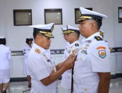 Penyerahan Jabatan Askomlek Pangkoarmada III dan Serah Terima Jabatan Kadisinfolahta Koarmada III