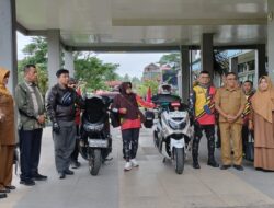 3 Warga Kota Payakumbuh Tunaikan Ibadah Haji Ke Mekah Mengendarai Sepeda Motor
