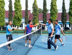 Koharmatau Adakan Olah Raga Bersama Dengan Sesko TNI