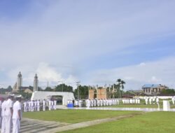 Koarmada III dan Pasmar 3 Ziarah dan Tabur Bunga di TMP Tri Jaya Sakti Sorong