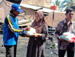 Pemkab Muba Salurkan Bantuan untuk Korban Kebakaran