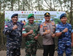 Pangdam XII/Tpr Pimpin Penanaman Mangrove Nasional Secara Serentak di Wilayah Kalbar