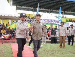 Bupati Khairunas Buka Turnamen Sepakbola Terbesar di Sumbar Riau dan Jambi
