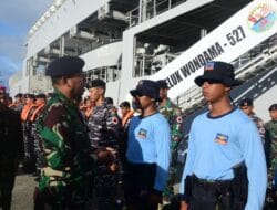 Apel Gelar Pasukan Tandai Dimulainya Rangkaian Latihan Glagaspur Koarmada III di Samudera Pasifik
