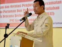 Relawan PMI dan Kelompok SIBAT Garda Terdepan, Ini Pesan Wako Genius Umar