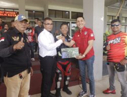 Pj. Wali Kota Payakumbuh Rida Ananda Lepas Rider Road To Mecca 2023.