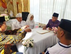 Rida Ananda Jadi Saksi Nikah Della dan Ikhsan Di Koto Nan Godang