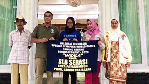 Pj Wako Rida Ananda Lepas Atlet Renang Nadila Mengikuti SOWSG 2023 Ke Berlin, Jerman