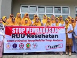 Lima Profesi Kesehatan Paliko, Gelar Aksi Damai Nasional Stop Pembahasan RUU Kesehatan