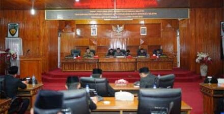 Rapat Paripurna DPRD Bengkulu Selatan Bahas Rekomendasi Terhadap LKPJ Bupati Tahun 2022