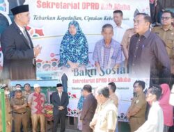 Ramadhan 1444 H/2023 M, Sekretariat DPRD Gelar Bakti Sosial