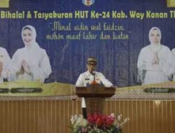 Pemkab Way Kanan Halal Bihalal, Ini Pesan Bupati