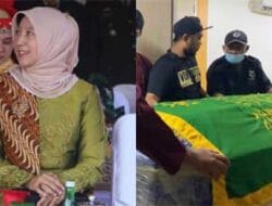 Jenazah Norbaiti Istri Gubernur Kaltim Bersiap Diterbangkan ke Balikpapan