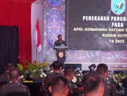 Pangdam XII/Tanjung Pura Tutup Apel Komandan Satuan