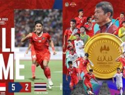 Kalahkan Thailand 5-2, Timnas Sepakbola Putra Indonesia Raih Medali Emas SEA Games