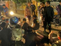 Tenggak Miras dan Tutupi Jalan, Puluhan Remaja di Bandar Lampung Diamankan Polisi