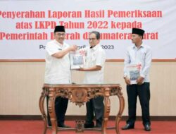 Pasaman Raih Opini WTP 10 Kali Berturut-turut