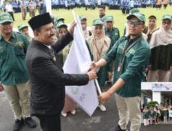 Mardison Mahyuddin Lepas Petugas Sensus Pertanian 2023 Kota Pariaman
