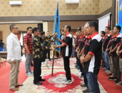 Hadiri Pengukuhan Pengurus PWI, Pj. Wako Rida Ananda Ajak Wartawan Lawan Hoaks