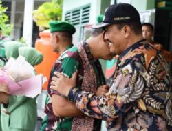 Wawako Mardison Sambut Kunker Danrem 032 Wirabraja di Kodim 0308 Pariaman