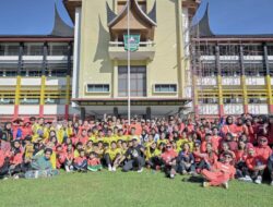 Gubernur Mahyeldi Lepas Kontingen Sumbar Berlaga pada Fornas Ke- 7 Tahun 2023 di Jabar