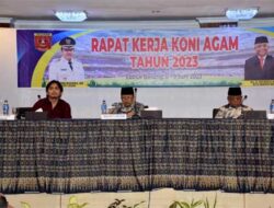 KONI Agam Gelar Rapat Kerja Tahun 2023