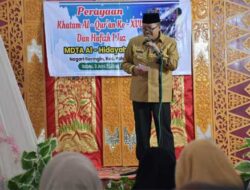 Bupati Agam Hadiri Khatam Al-Qur’an dan Wisuda Tahfiz 1 Juz MDTA Al Hidayah Marambuang