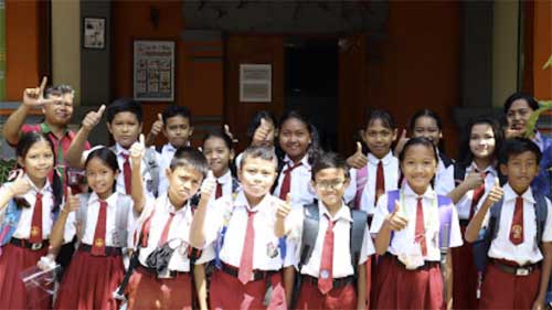 Murid SD Sampit, Kotim