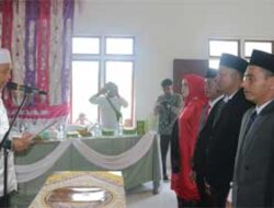 Bupati Pasbar Lantik Bamus Nagari, Ini Pesan yang Disampaikan