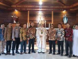 Pj.Bupati Hadiri Peresmian Gereja Katolik St. Yohanes Pembaptis di Desa Mara