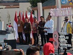 Presiden Jokowi Resmikan Sodetan Ciliwung untuk Atasi Banjir Jakarta