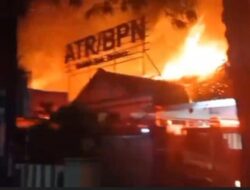 Kantor ATR BPN Brebes Dilalap Si Jago Merah, Penyebab Masih Diselidiki