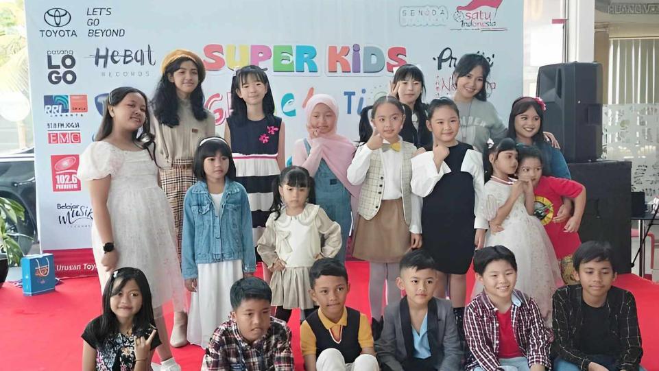 Senada Digital bersama Hebat Records merilis para artis penyanyi Superkids Jawa Timur. (Dok. Istimewa)
