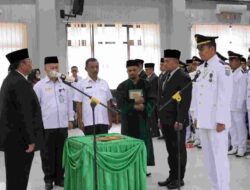 Lantik Sejumlah Pejabat Baru, Bupati Pasaman Benny Utama: Jaga Nama Baik Insitusi