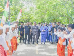 Danlantanal IX Hadiri Pelantikan Dpack Granat Maluku di Pulau Haruku dan Ajak Putra Putri Menjadi Prajurit TNI AL
