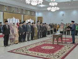 Gubernur Sumbar Mahyeldi Ingatkan Pejabat Baru Secepatnya Pahami Tupoksi