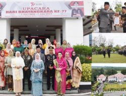 Wako Genius Umar Hadiri Upacara HUT Bhayangkara ke-77 Tahun 2023