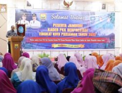 Wawako Mardison Buka Jambore Kader PKK Berprestasi Tingkat Kota Pariaman Tahun 2023