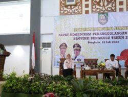 Genius Umar Jadi Pembicara Utama Rakor Tanggulangi Kemiskinan Provinsi Bengkulu