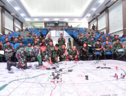 Pangkoarmada III Hadiri Tactical Floor Game Manuver Lapangan Latgab TNI 2023