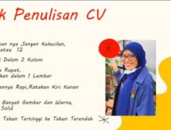 Ingin Lolos Lamaran Pekerjaan? Ini Tips Membuat CV Ala Perwira Pertamina