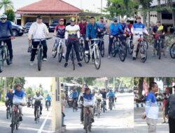 Genius – Mardison dan Forkopimda Ikut Gowes Keliling Kota Pariaman