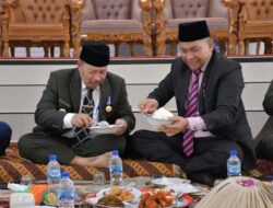 Makan Bajamba Warnai HUT ke-30 Kab. Lubuk Basung