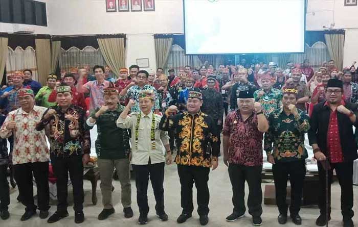 Halikinnor terpilih aklamasi jadi Ketua Dewan Adat Dayak Kotim