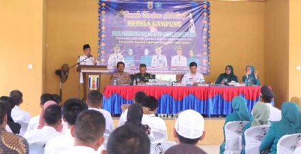 Serahterima jabatan kepala kampung di Way Kanan