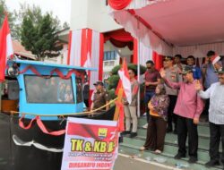 Pawai Allegoris Pemko Pariaman Tahun 2023 Berjalan Meriah