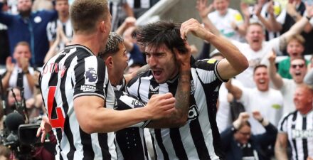 Newcastle United pimpin klasemen Liga Inggris 2023-2024