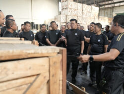 Panglima TNI Yudo Margono Tinjau Gudang Perbekalan dan Embung Babek TNI di Cilincing